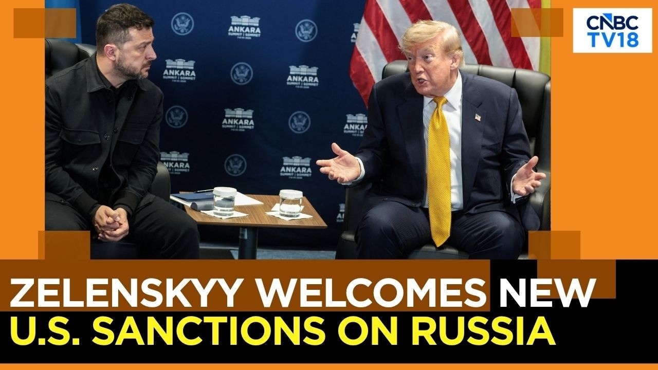 President Zelenskyy Hails Russia Sanctions Law, Urges Swift Rollout | Trump Tariffs | N18G