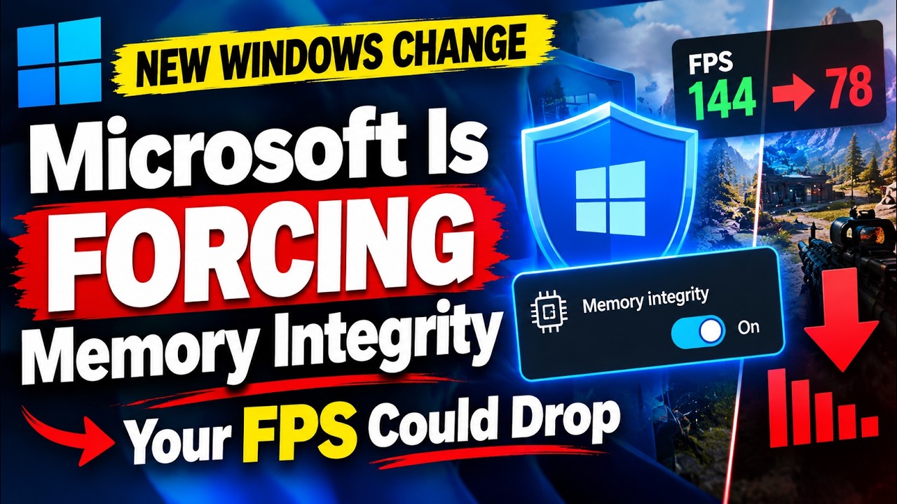 Microsoft Is FORCING This Setting — Your FPS Could Drop