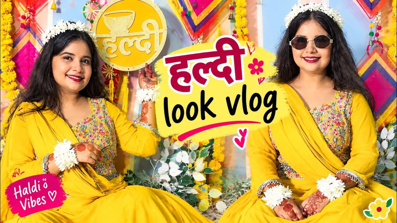 हल्दी डेकोरेशन and full vlog #Trending #facebook 🥰