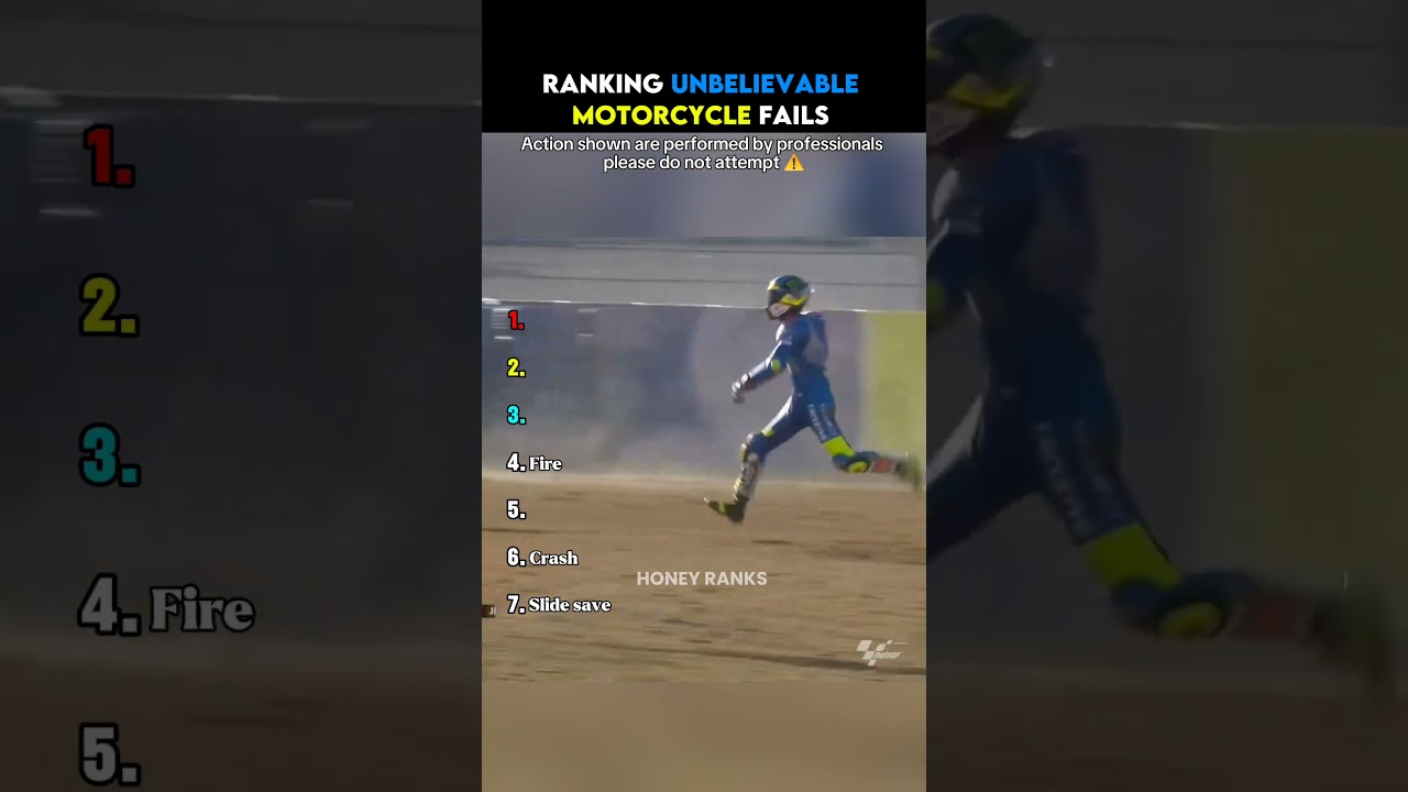Ranking the Best Motorcycle Fails Moments 🥶💀