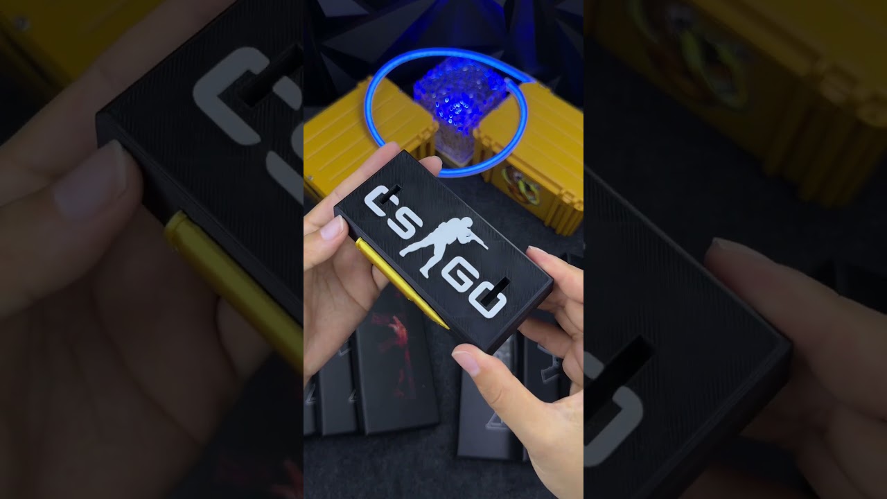 CS:GO BUT IRL – Unboxing Some Cool Models 🎁#cs2 #csgo #cs2clips