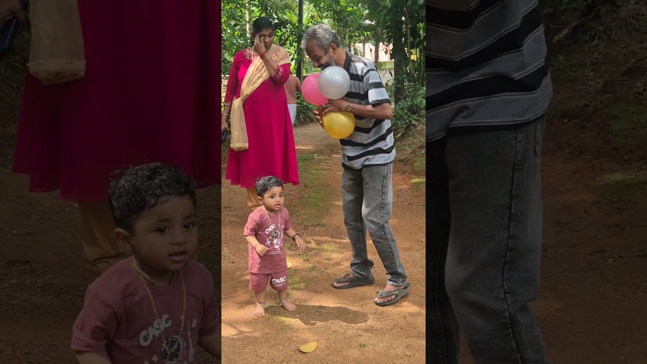 അപ്പൂപ്പനും കേശുട്ടനും... #shorts #happy #family #babyboy #grandparents
