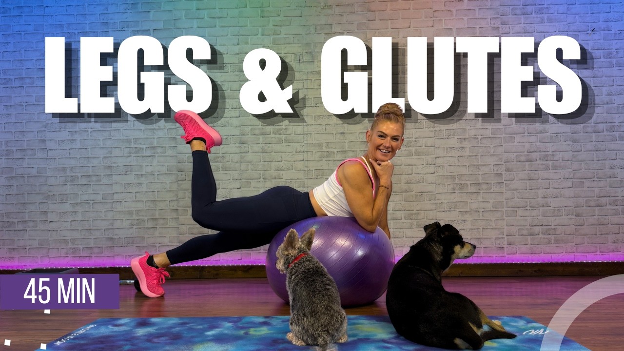 45 Min - Defined Legs and Lifted Glutes Workout - Follow Along Lower Body