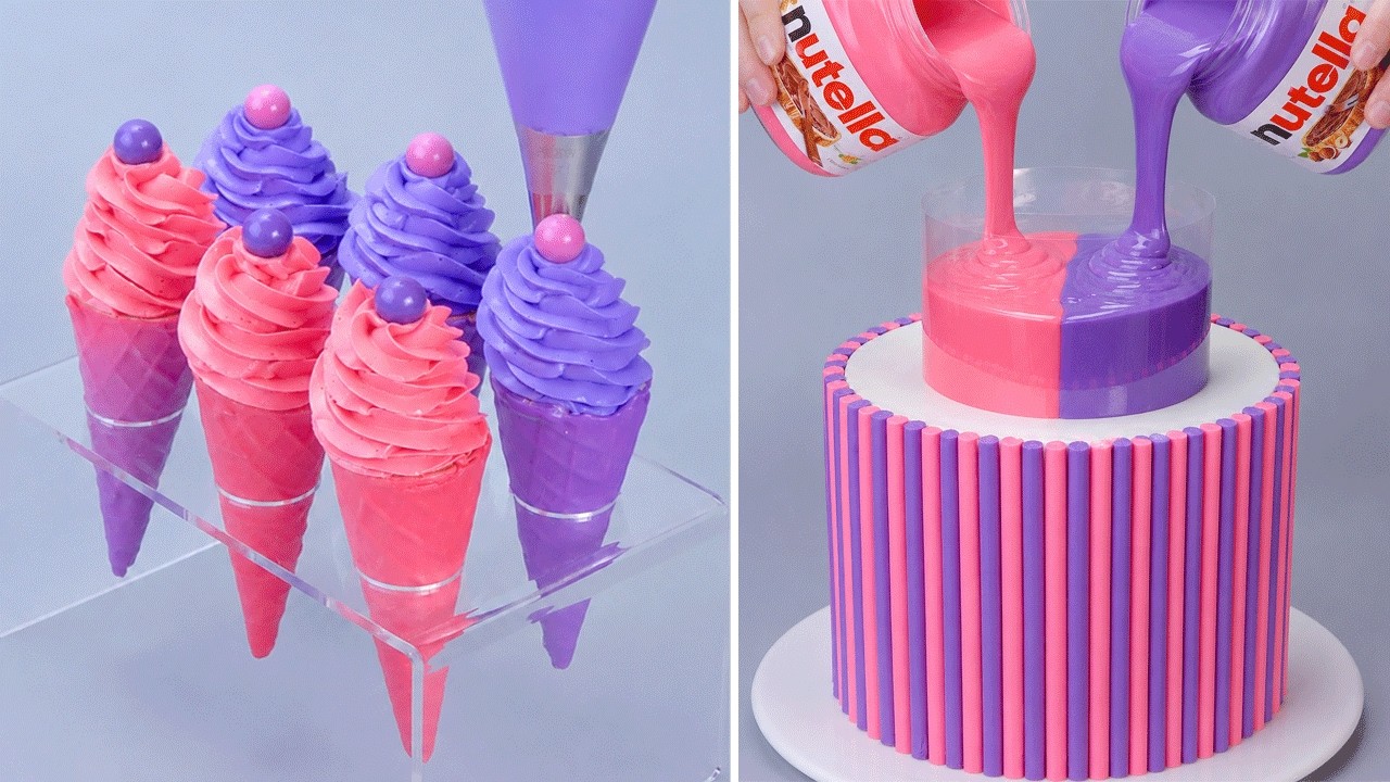 ✨💖Coolest Cake Decorating Compilation | DIY Homemade Chocolate Cake Recipes Hacks