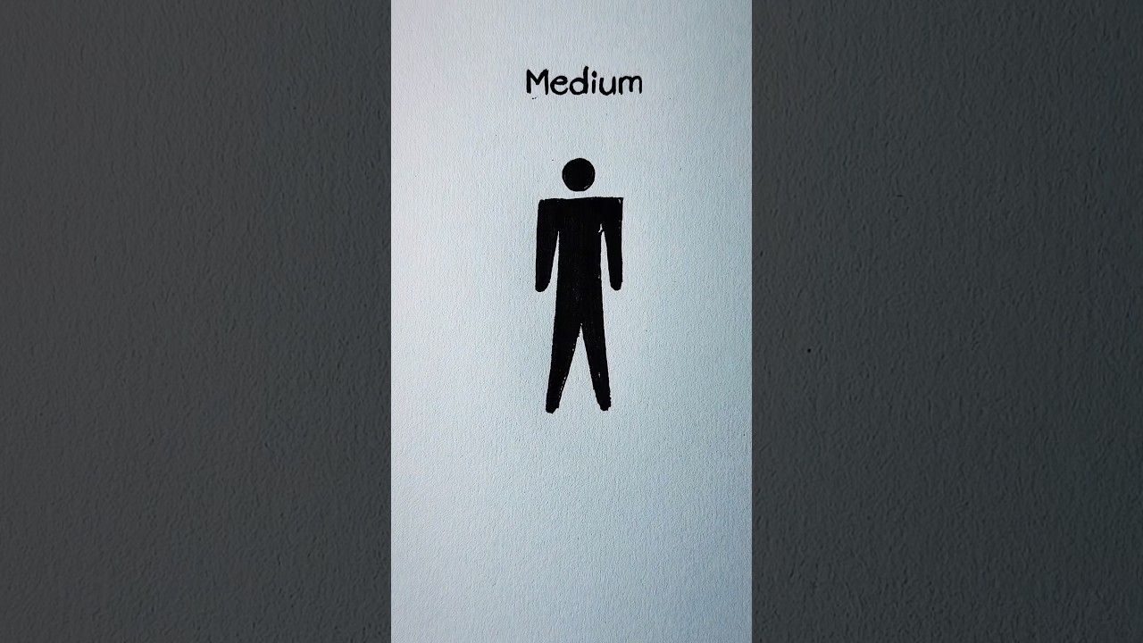 How to Draw stickman body easy to hard #stickman #art #drawing #tutorial #easydrawing