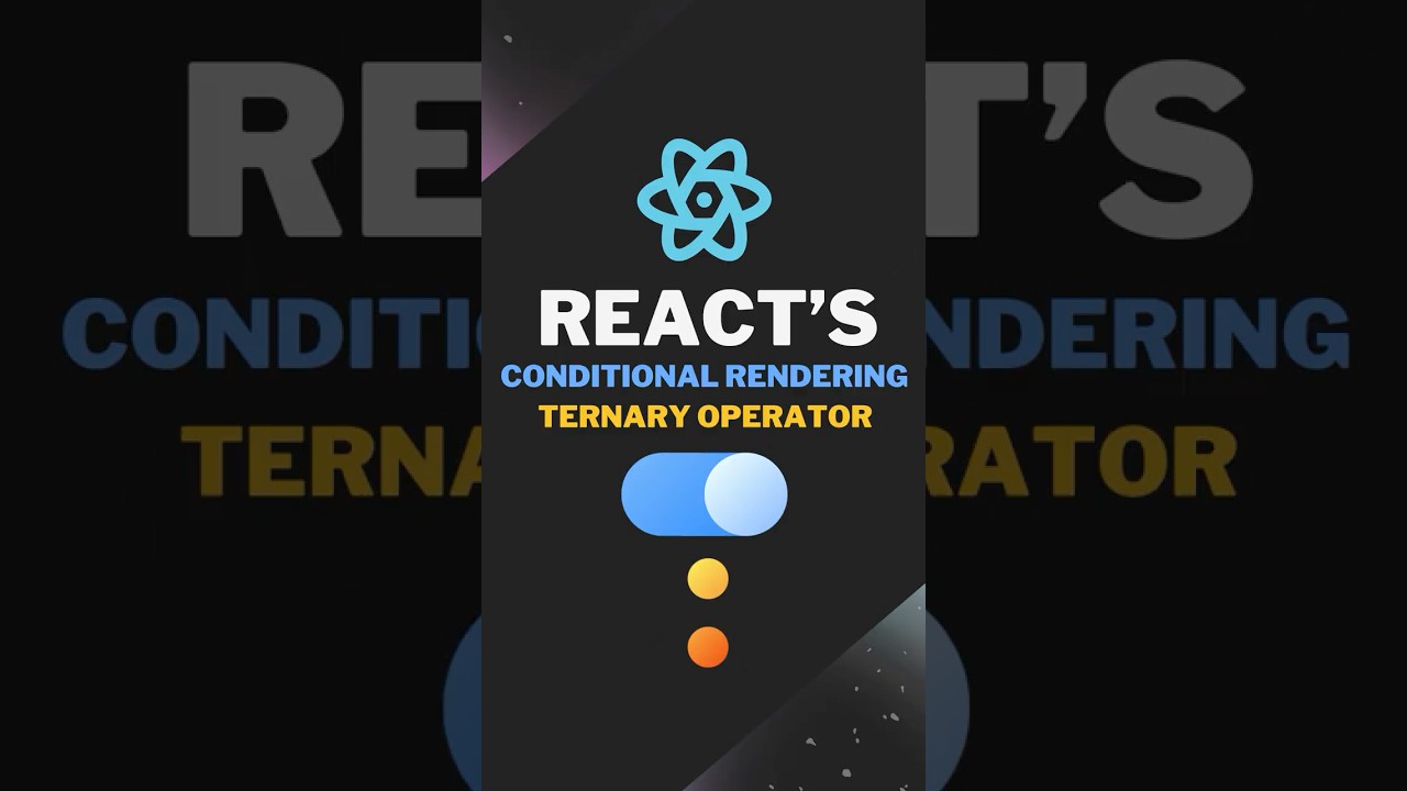 🤯 React's Most Useful Operator #reactjs #webdevelopment
