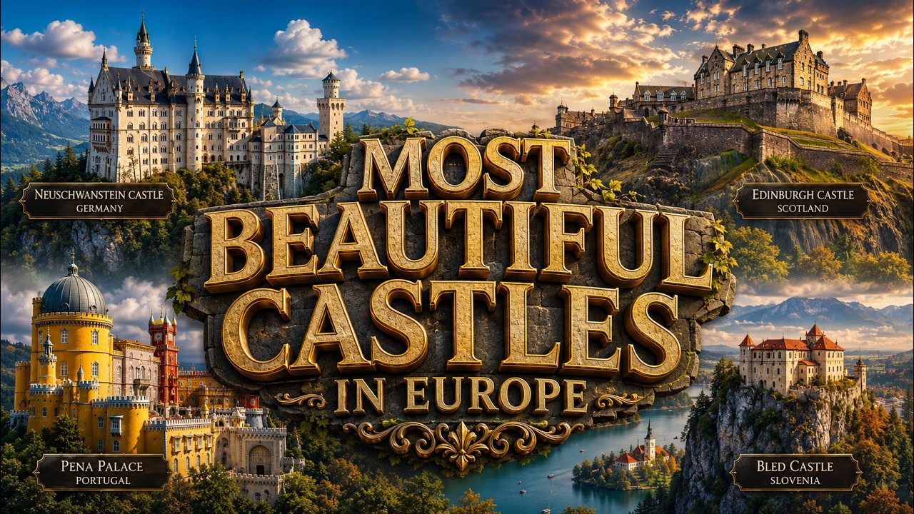 Top 5 Most Beautiful Castles in Europe | Europe Travel Guide | Tourpedia