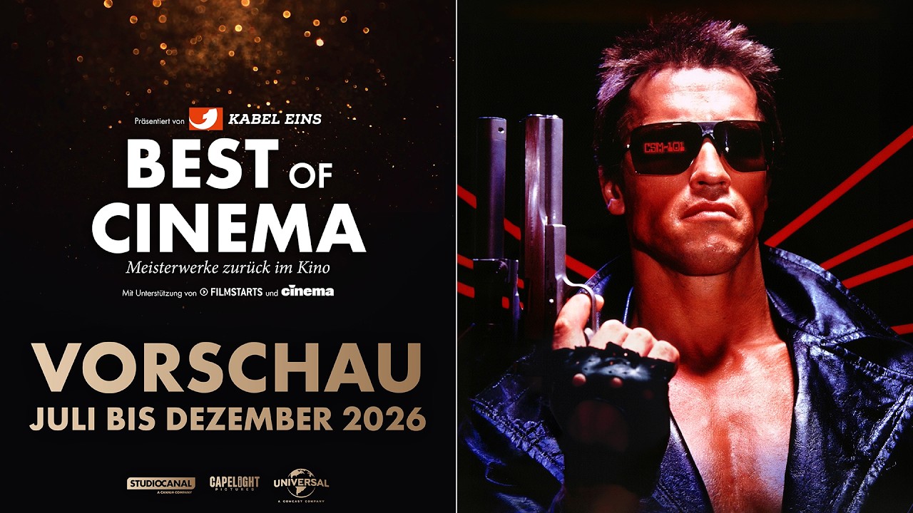 BEST OF CINEMA | Meisterwerke zurück im Kino | Trailer Deutsch | Programm Jul-Dez 26