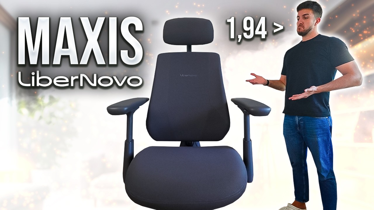 LiberNovo Maxis ¿La mejor silla ergonómica para gente alta?