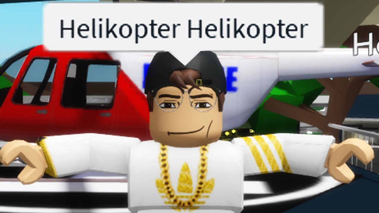 When you wanna be a Helicopter (meme) ROBLOX