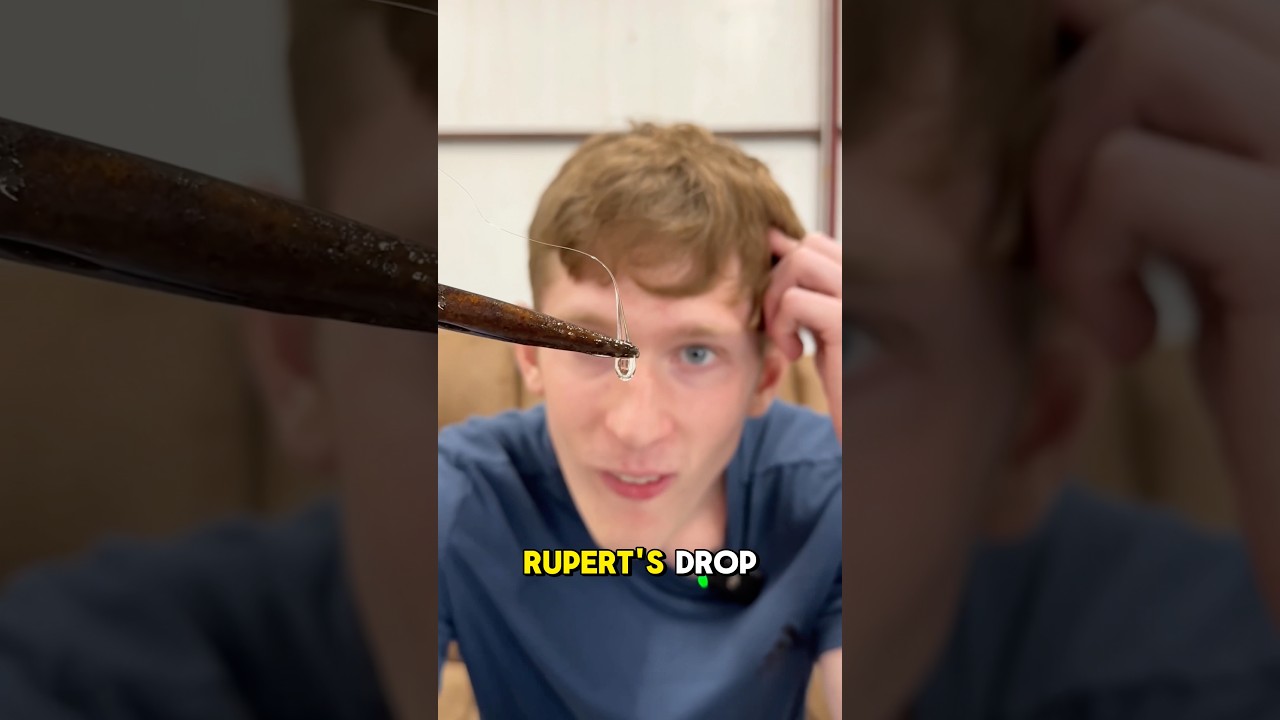 Fanta vs Mountain Dew Prince Rupert’s Drop Test #shorts
