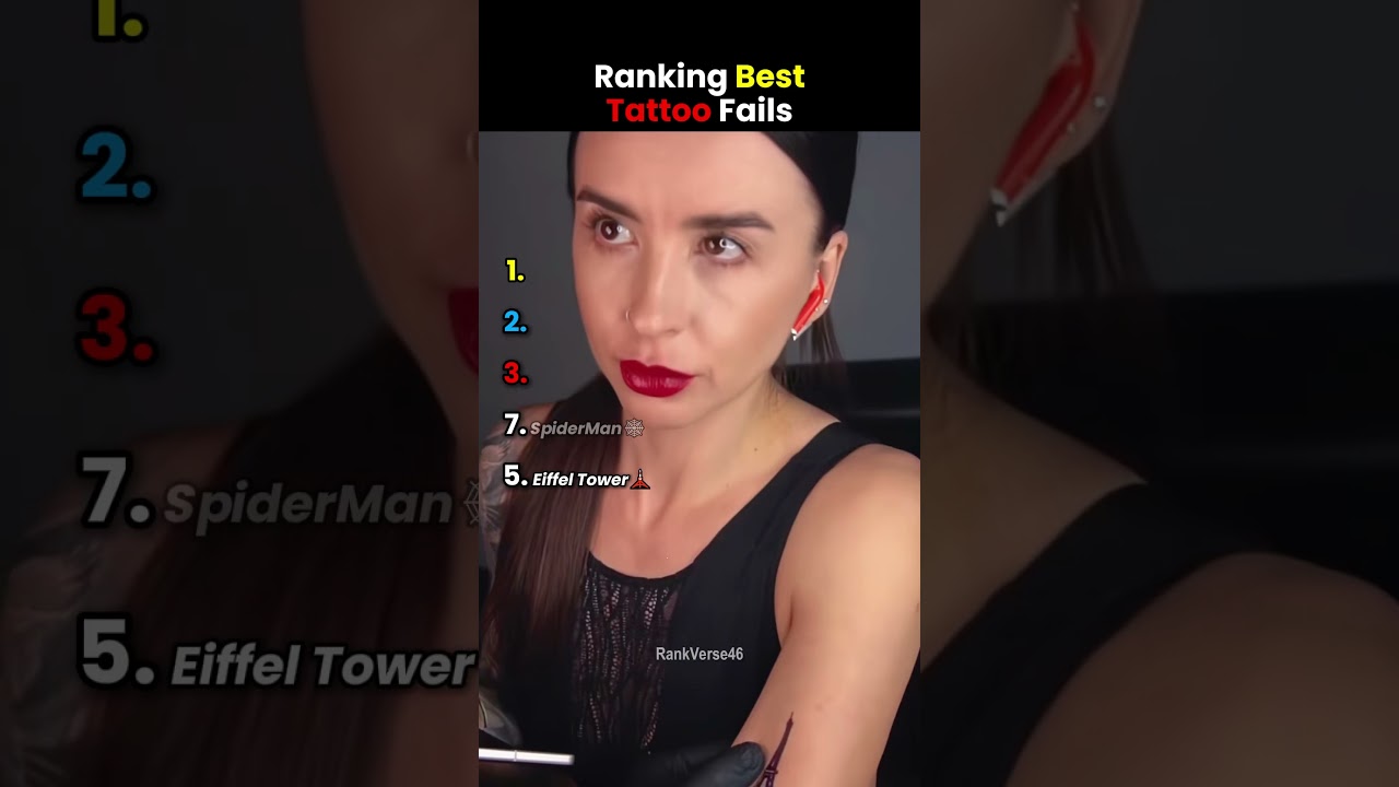 POV: You got the worst tattoo ever 💀 #tattoo #fail #funny