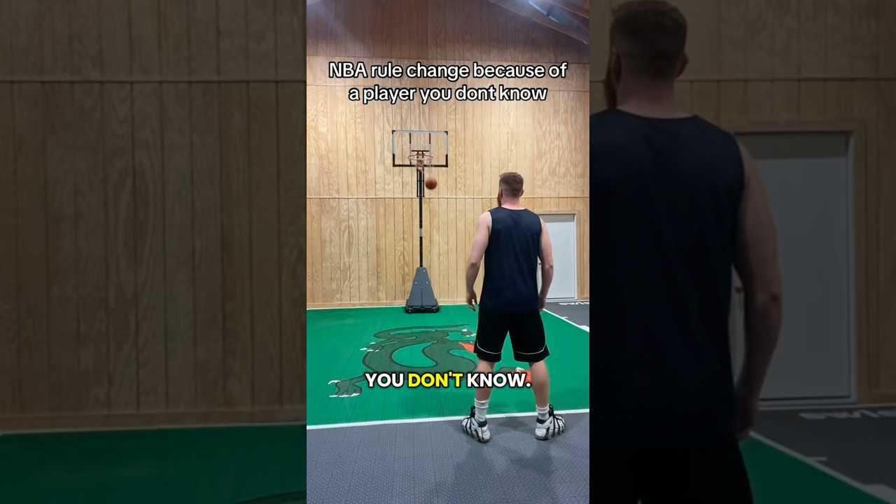 NBA rule change because of a player youve never heard of #basketball #nba #rules
