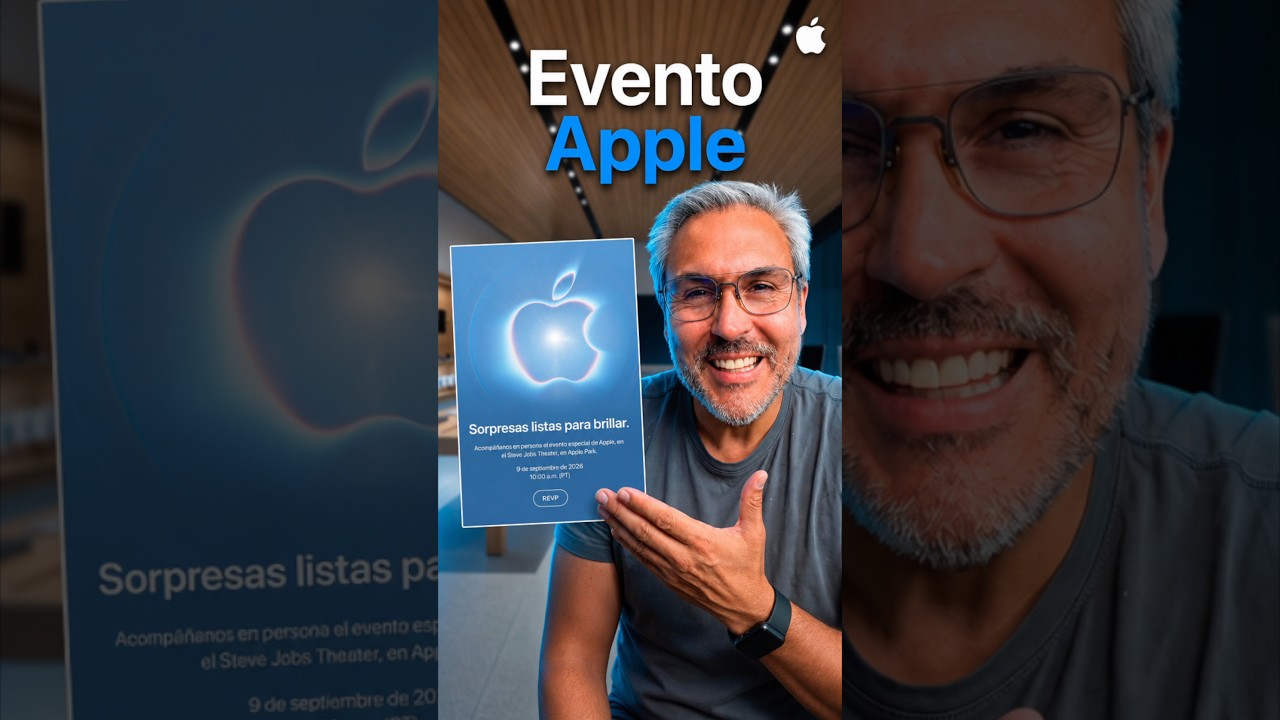 Nos vamos al evento de Apple para la presentación de los nuevos iPhone 18 Pro #shoets