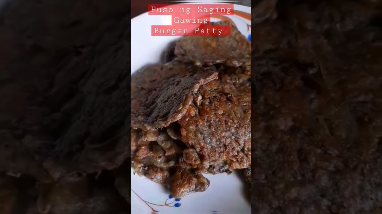 Burger Patty pero Healthy #shorts #subscribe #youtubeshorts