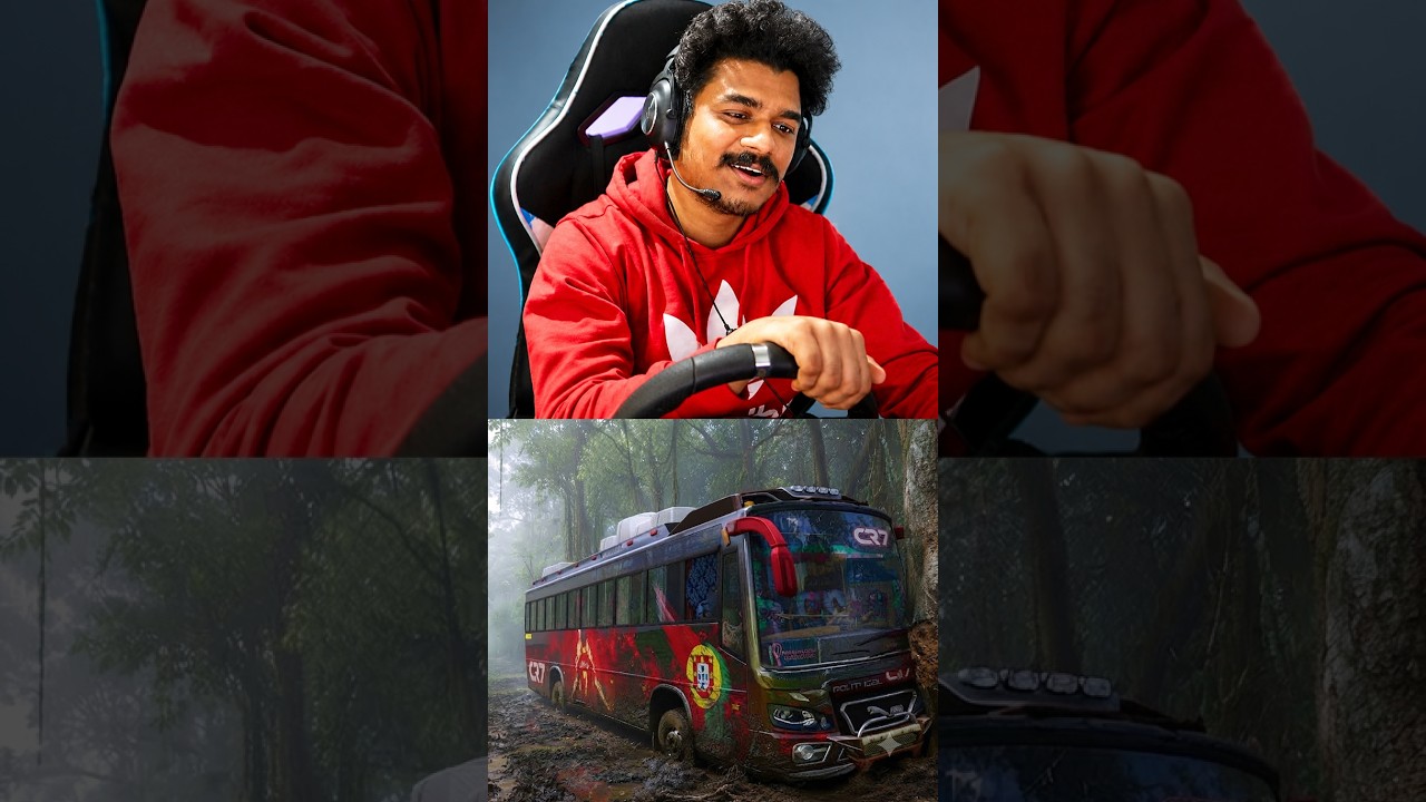 1000HP CR7 PRIVATE BUS RACE WITH KSRTC പണി പാളി 💥 ❌️ #shorts #short