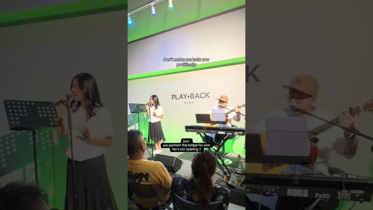 one of my fav bridges ever :) #pleasepleaseplease #cover #singing #livemusic #music
