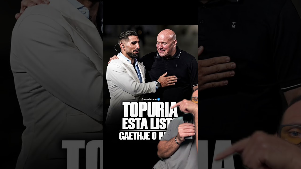 Topuria está listo!!!