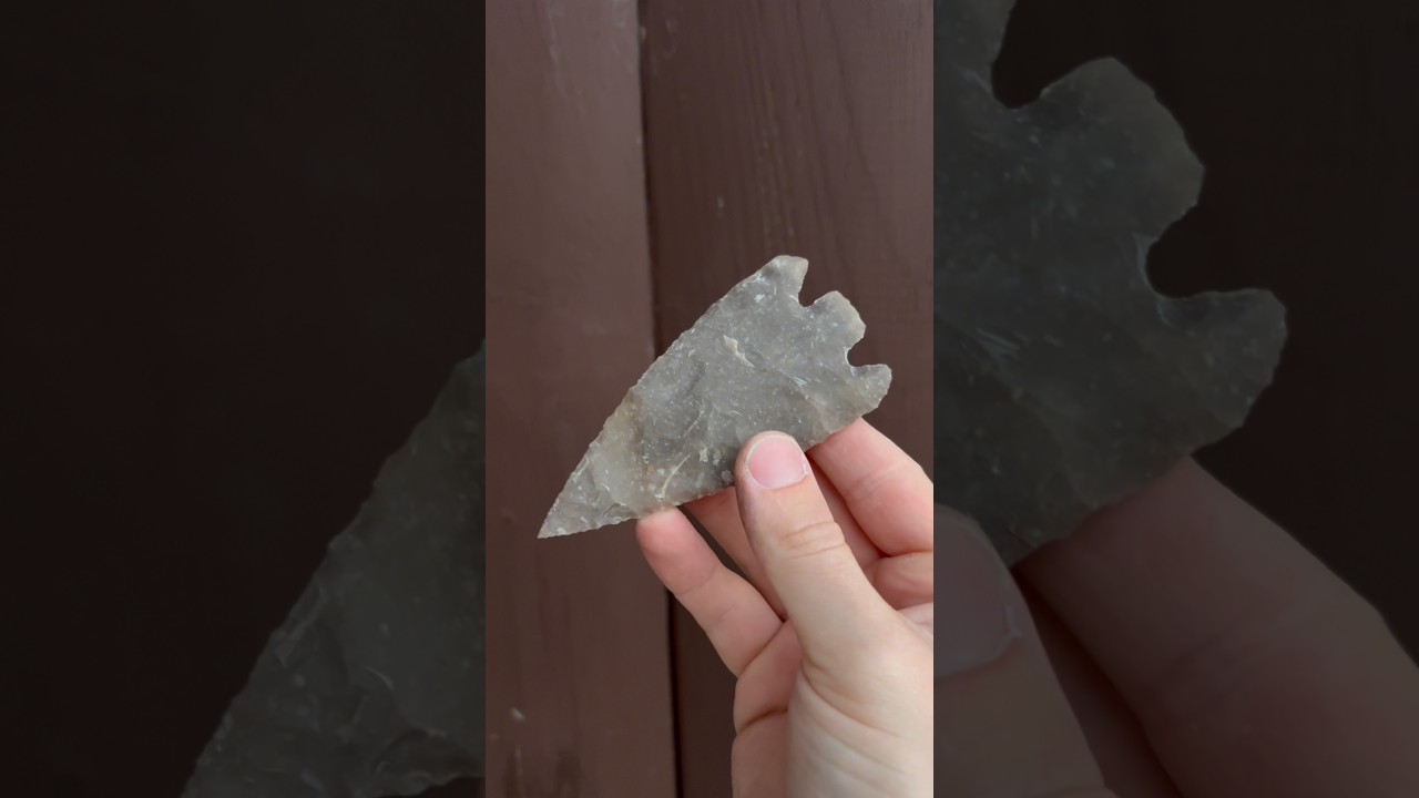 Making a Flint Spearhead the Ancient Way