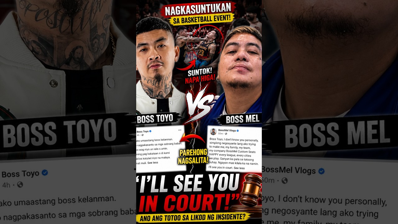 BOSS TOYO at BOSS MEL: Mula sa Suntukan Hanggang sa "I'LL SEE YOU IN COURT" Ano Talaga ang Nangyari?
