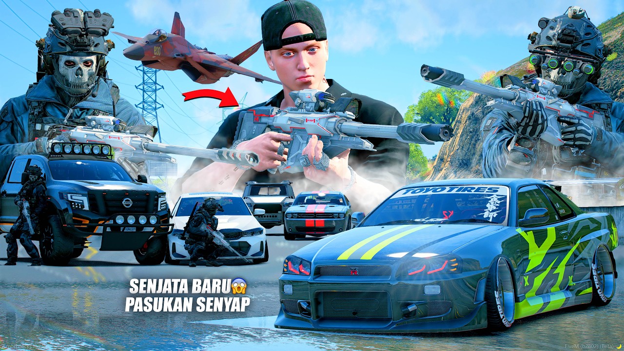 MARKAS BARU PASUKAN SENYAP KEI OCONNER ! AKSI BESAR SERANG MUSUH !! GTA 5 ROLEPLAY