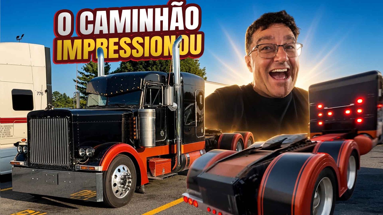 PRIMEIRA VIAGEM COM CAMINHÃO PETERBILD AMERICANO 🇺🇸