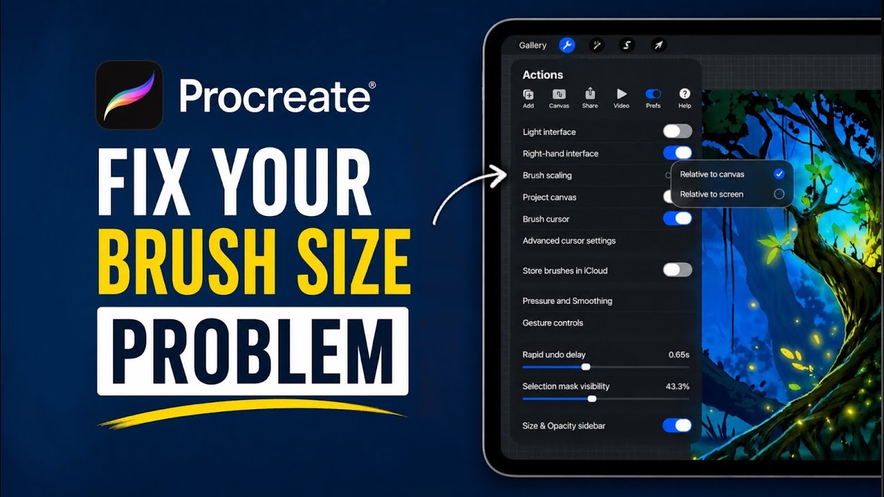 Why Your Procreate Brush Size Is Wrong