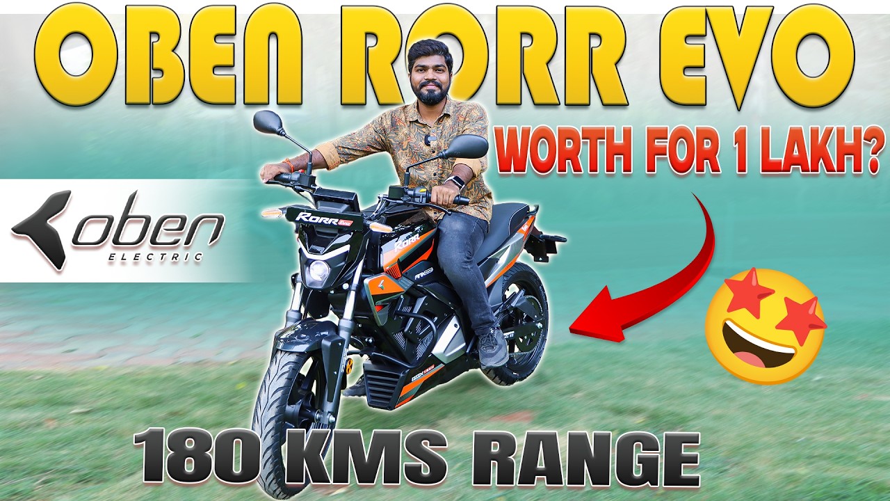 OBEN RORR EVO Review - Worth For 1 Lakh? | Electric Bikes in India | Electric Vehicles India