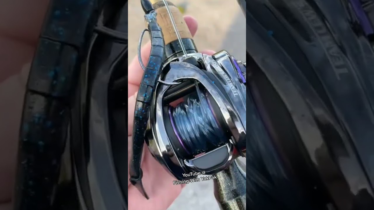 200 pound fishing line on tiny reel! #fishing #fishingchallenge #fishingequipment