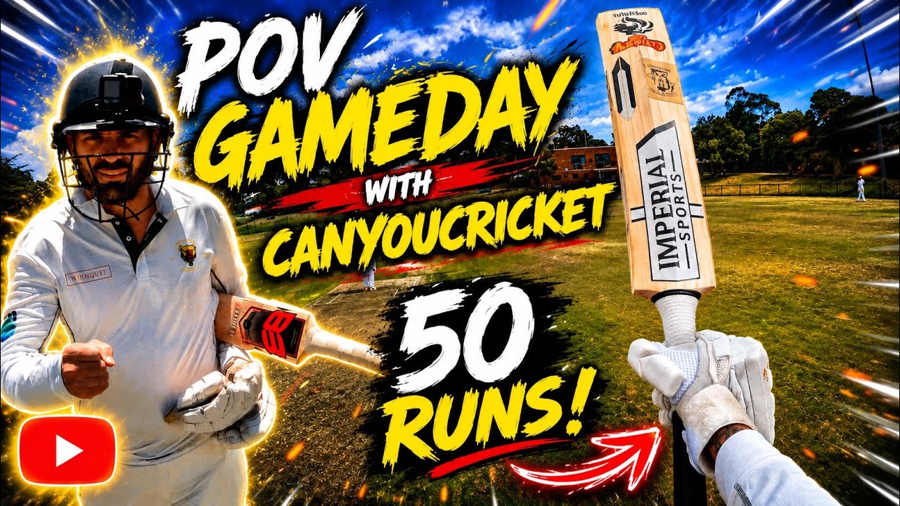 I Played A Match With The GoPro Cricket GOAT! But Did I Impress??? - POV GameDay Vlog