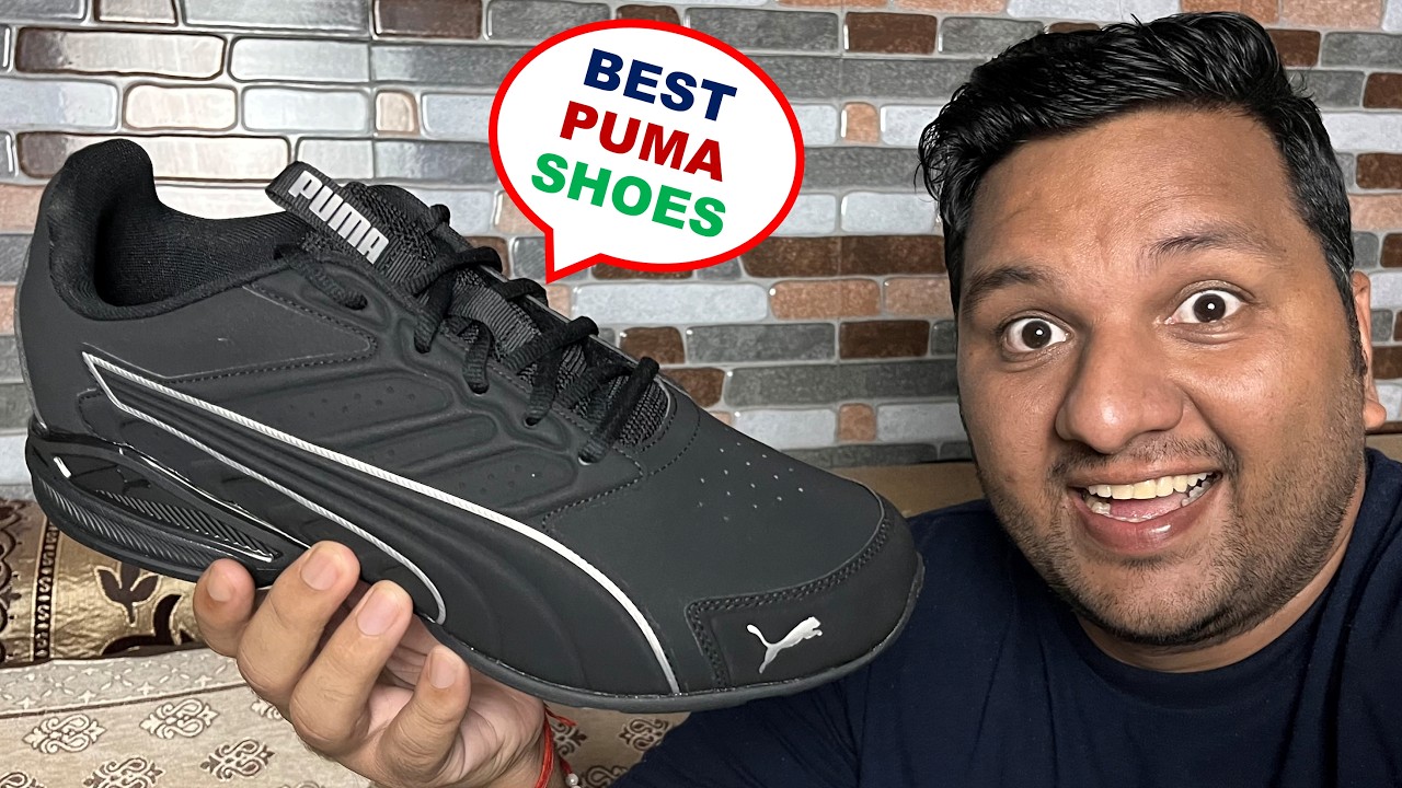 Best Puma Electro SL Black Running Shoes Unboxing and Review in Hindi India Flipkart