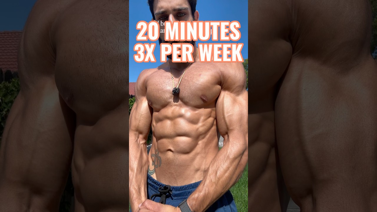 Only 60 Minutes Of Training Per Week #fitnessmotivation #workout #fitness #motivation #shredded #fyp