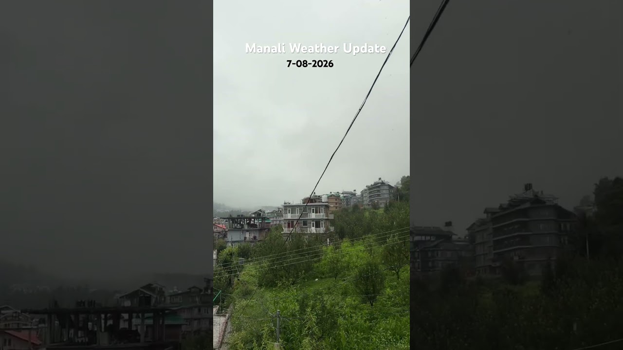 Daily weather update | Manali : Himachal Pradesh