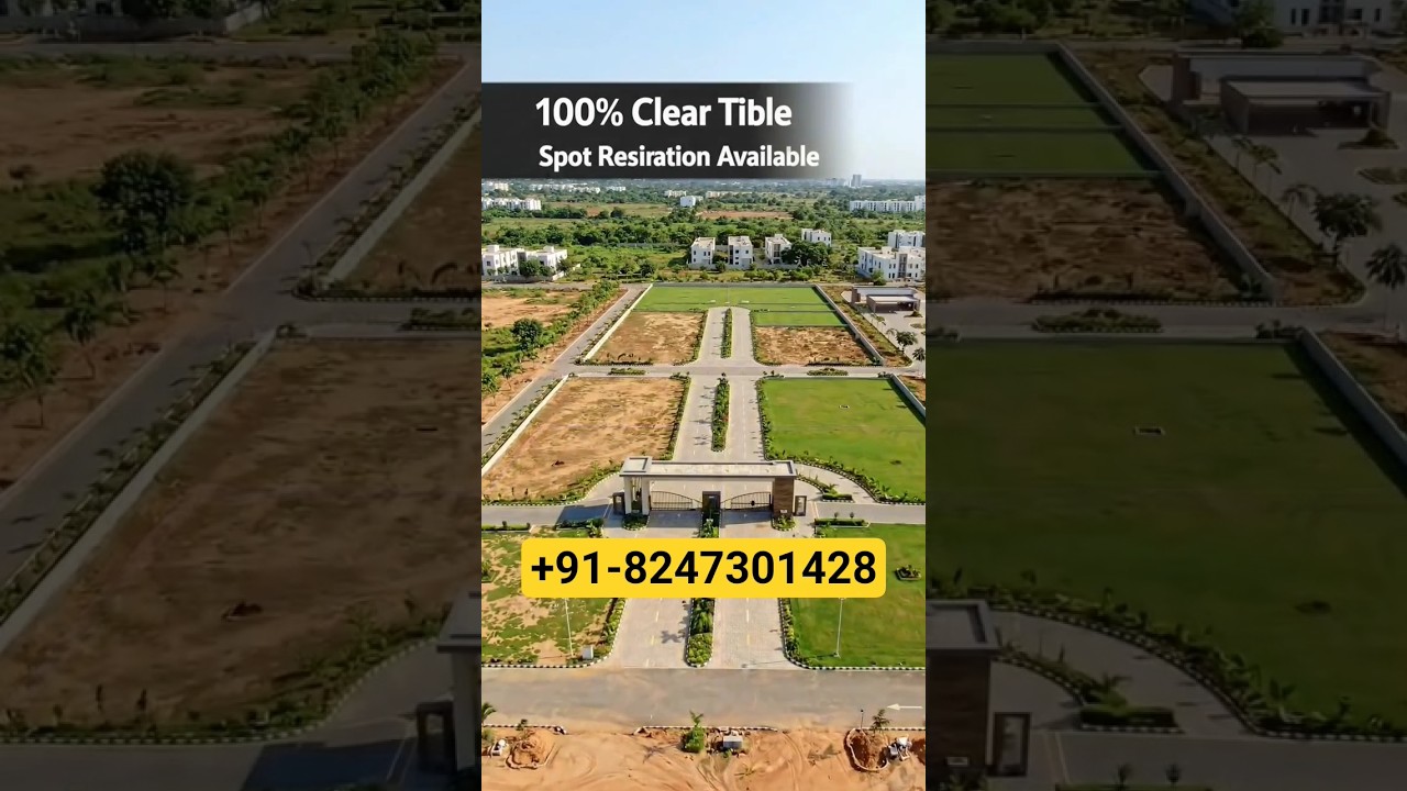 😱New villa projects in hyderabad🤯
