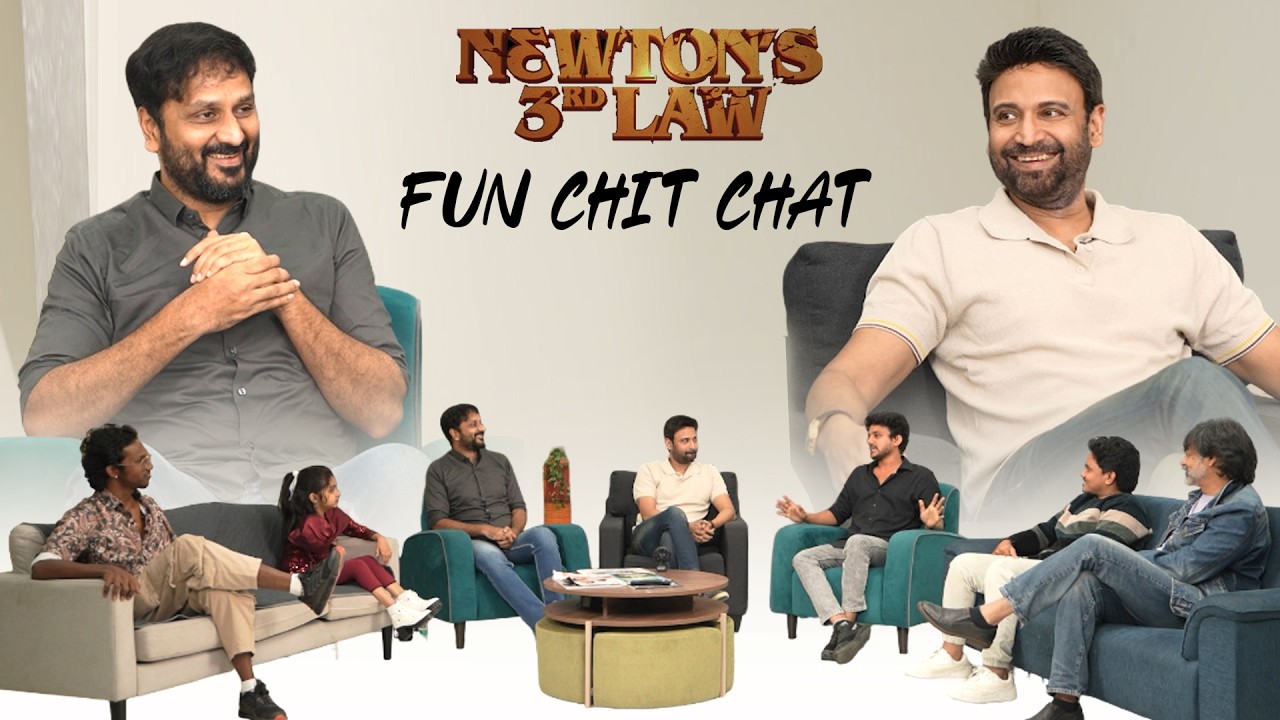Hero Sumanth’s and Newton’s 3rd Law Movie Team Interview | Srinivas Avasarala