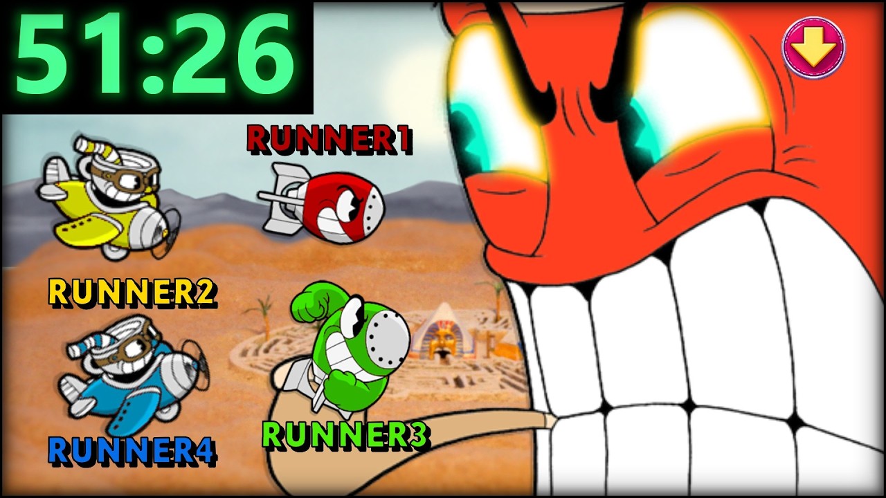 Quão rápido 4 speedrunners zeram Cuphead?
