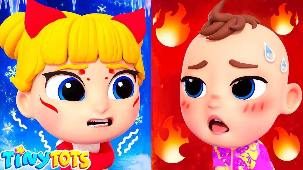 Hot VS Cold Opposites Song + MORE Tinytots Nursery Rhymes & Kids Songs