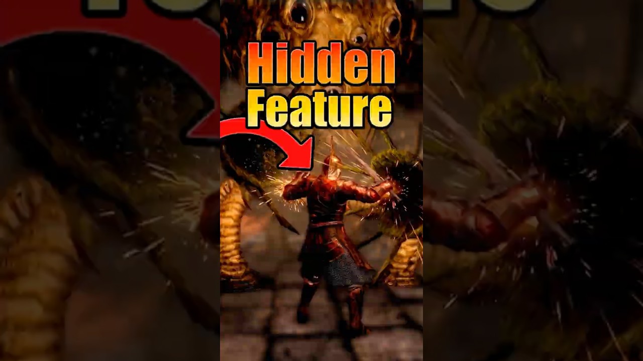 This Hidden Dark Souls Feature Saves Lives! #gaming #darksouls #shorts