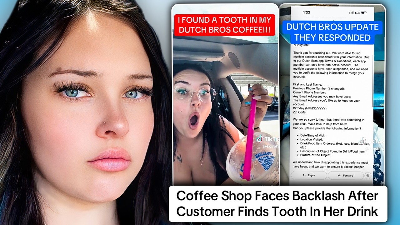 Coffee Shop Faces Huge Backlash After Customer Finds TOOTH In Her Drink 