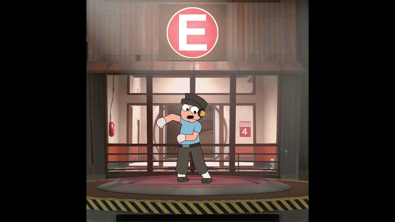 low cortisol scout #tf2 #animation