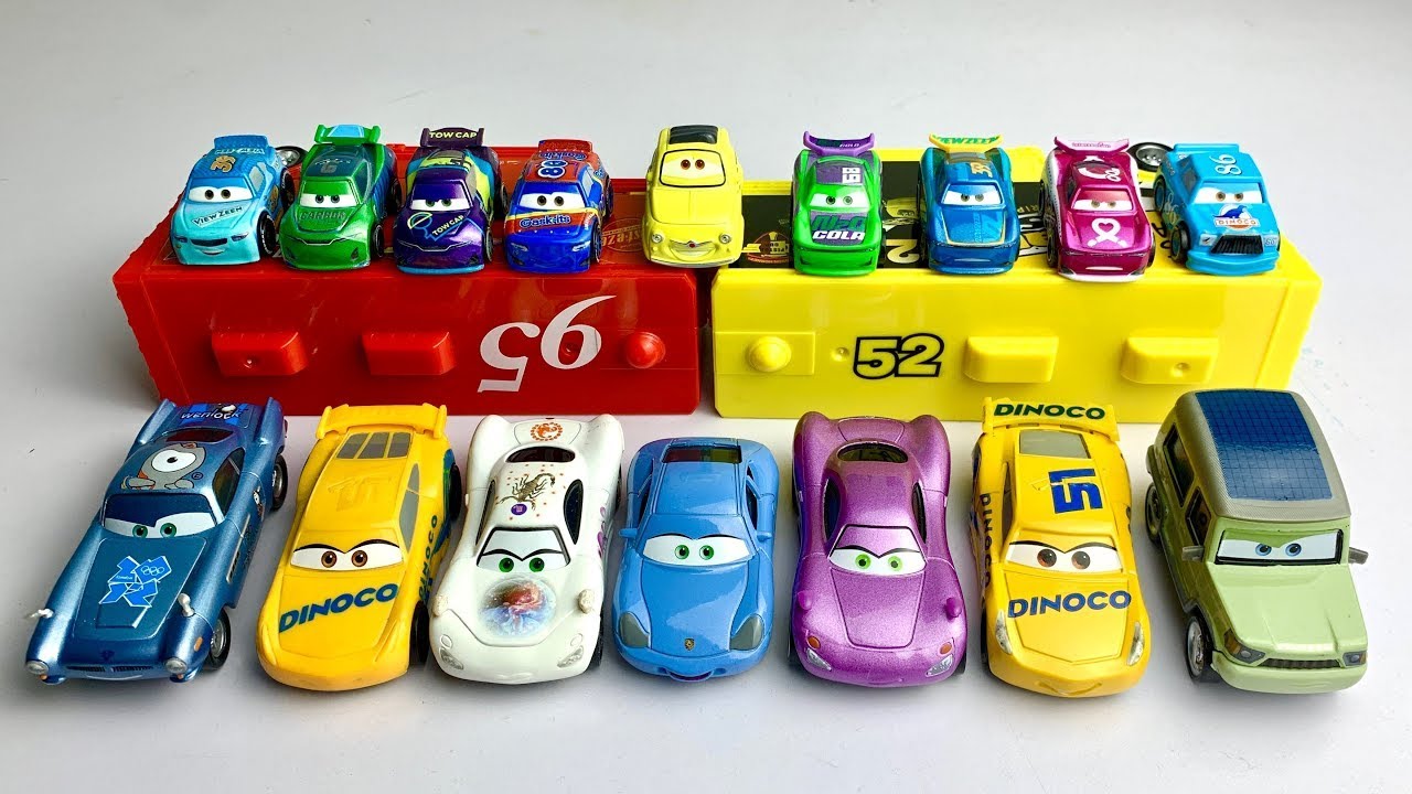 Disney Pixar Cars Lot Review and Unboxing | Full Lightning Mcqueen | ASMR Collection Cars #6