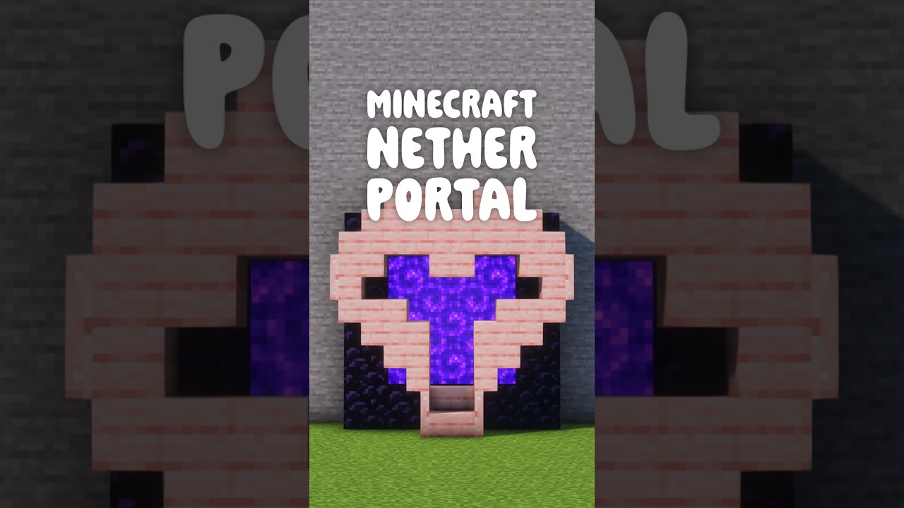 MINECRAFT NETHER PORTAL  #minecraft