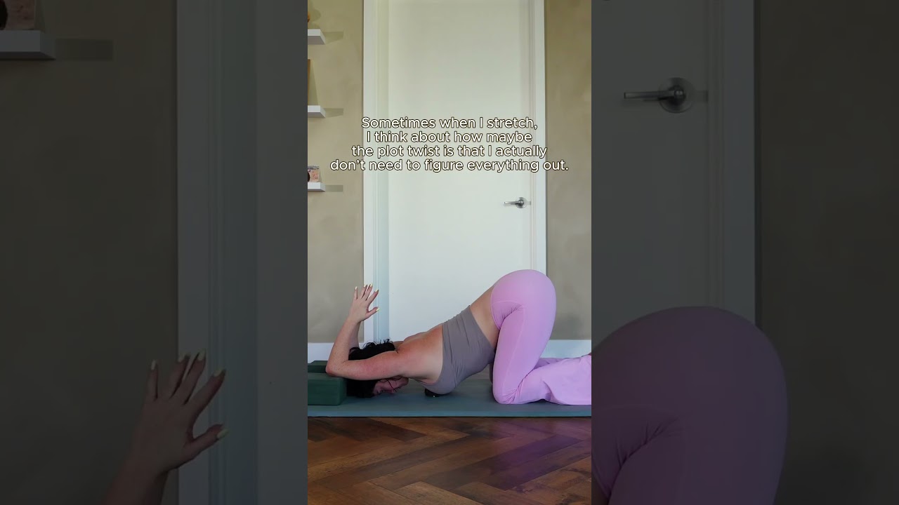 What do you think? 🤣#yogamemes #yoga #puppypose