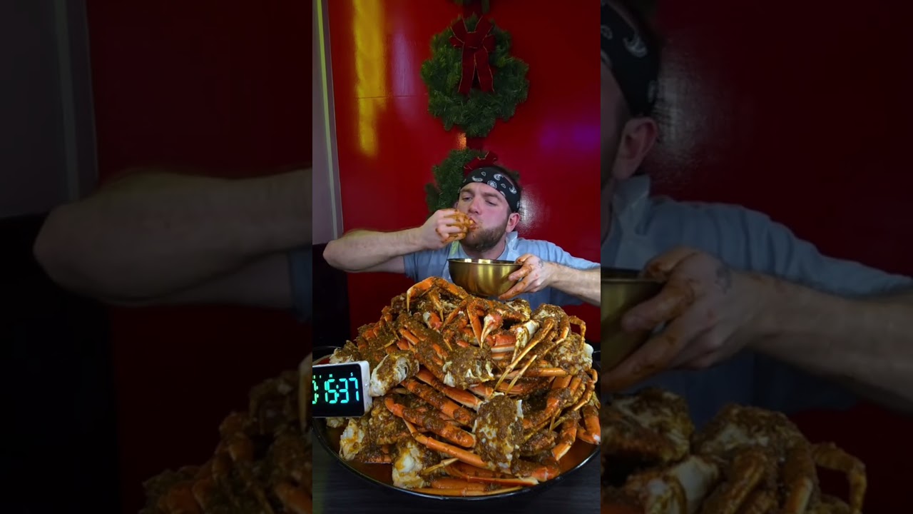 $800 25LBS MASSIVE PILE OF CRAB FOOD CHALLENGE!!! #foodie #foodreview #foodchallenge #mukbang #crab