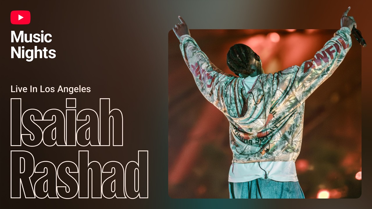 Isaiah Rashad - SCARED 2 LOOK DOWN (Live From YouTube Music Nights)