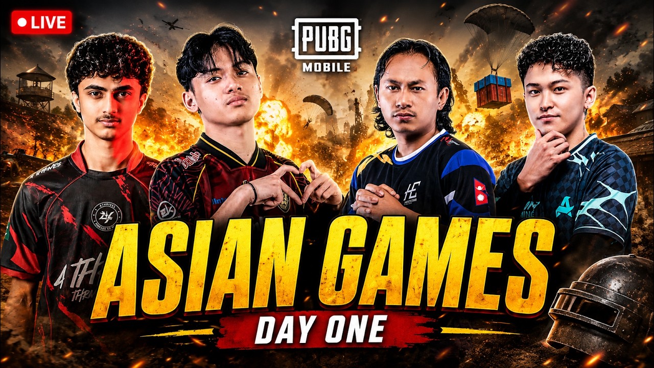 2026 ASIAN GAMES ESPORTS QUALIFIERS: PUBG MOBILE ASIAN GAMES VERSION | GROUP STAGE A