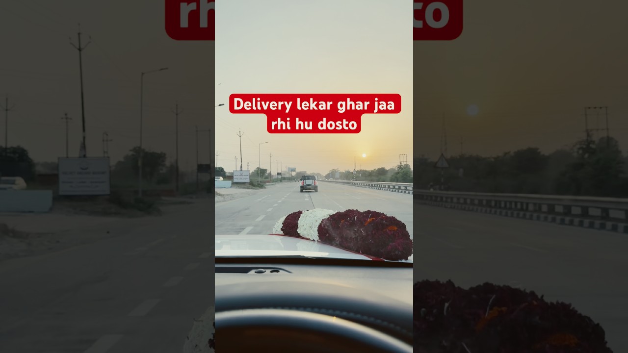 DELIVERY LEKAR GHAR JAA RHI HU DOSTO ❤️❤️