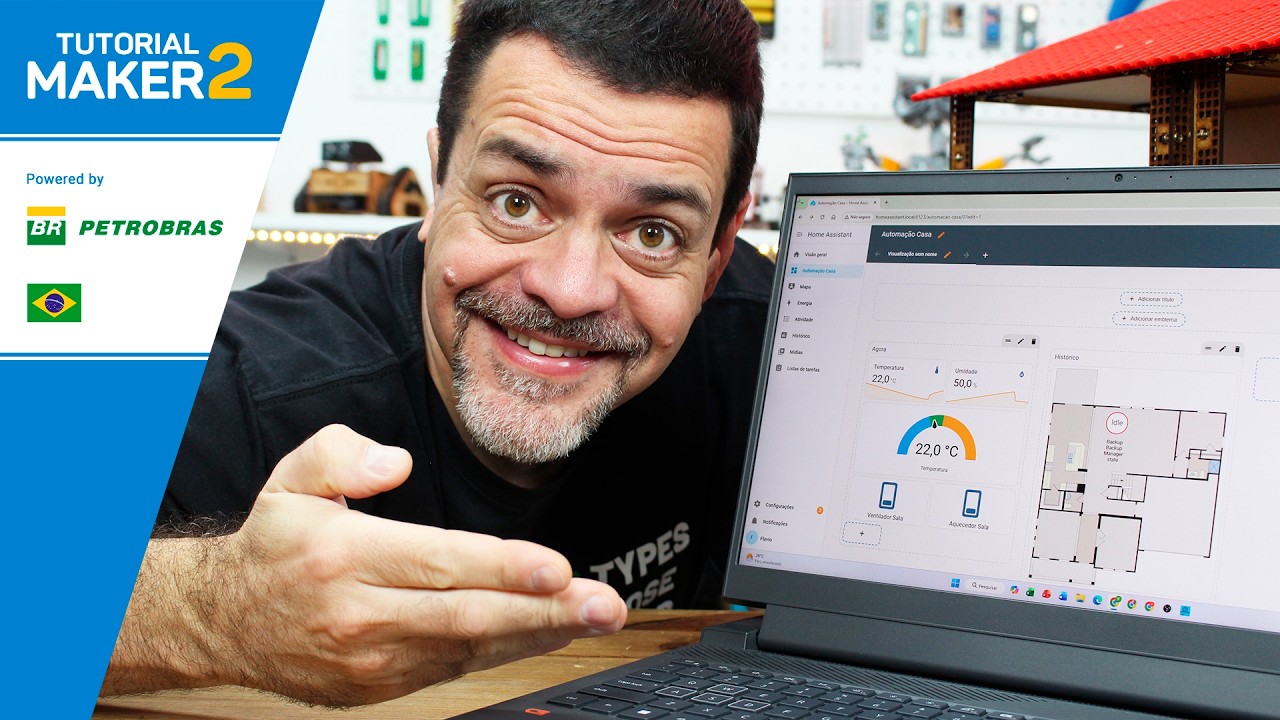 Casa Inteligente do Zero: Criando o Painel de Controle da sua Casa | Tutorial Maker II #04