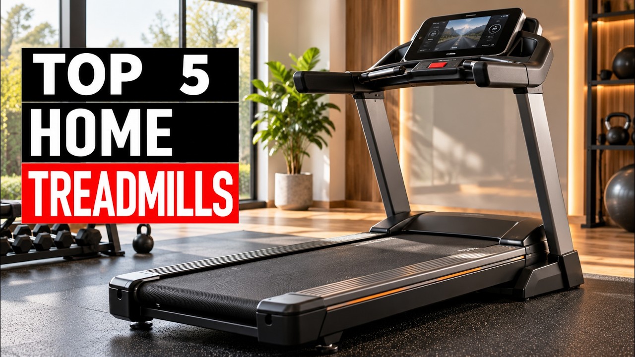 Top 5 Best Home Treadmills in 2026
