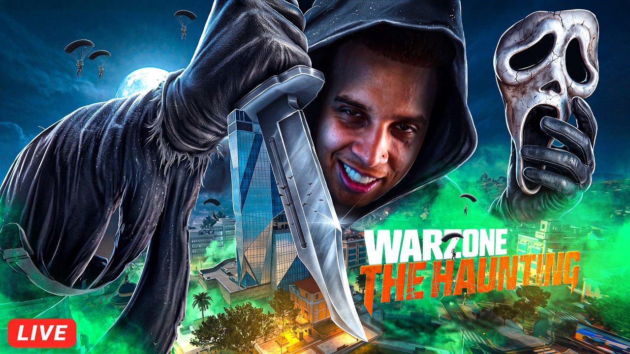 🔴 LIVE - THE HAUNTING OF WARZONE UPDATE! - NEW SEASON 6 HALLOWEEN EVENT!